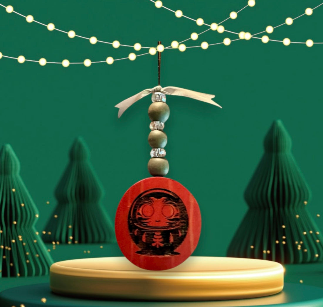 Daruma Doll Ornament
