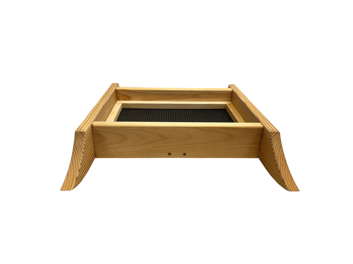 Deck Railing Asian Cedar Bird Feeder