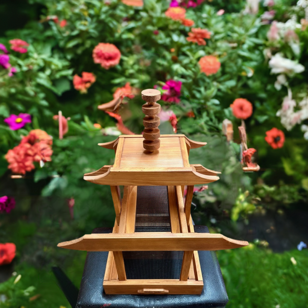 Grand Temple Asian Style Large Bird Feeder