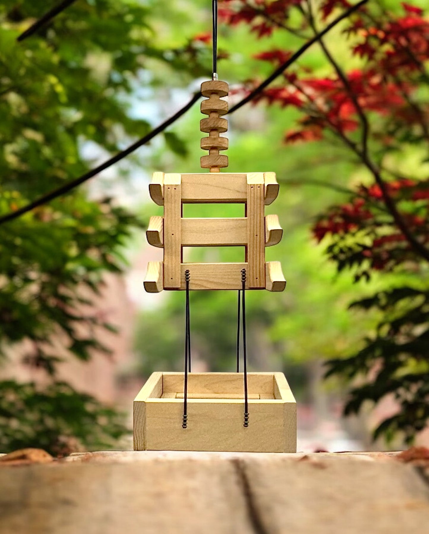 Pagoda Asian Style Bird Feeder