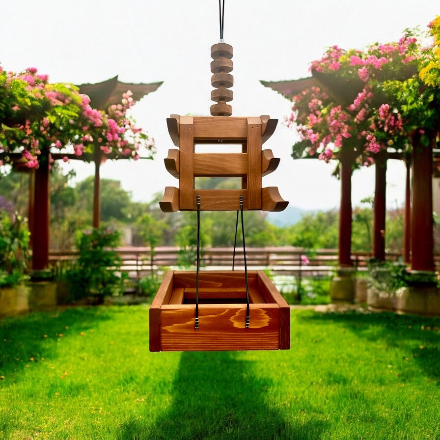 Pagoda Asian Style Bird Feeder