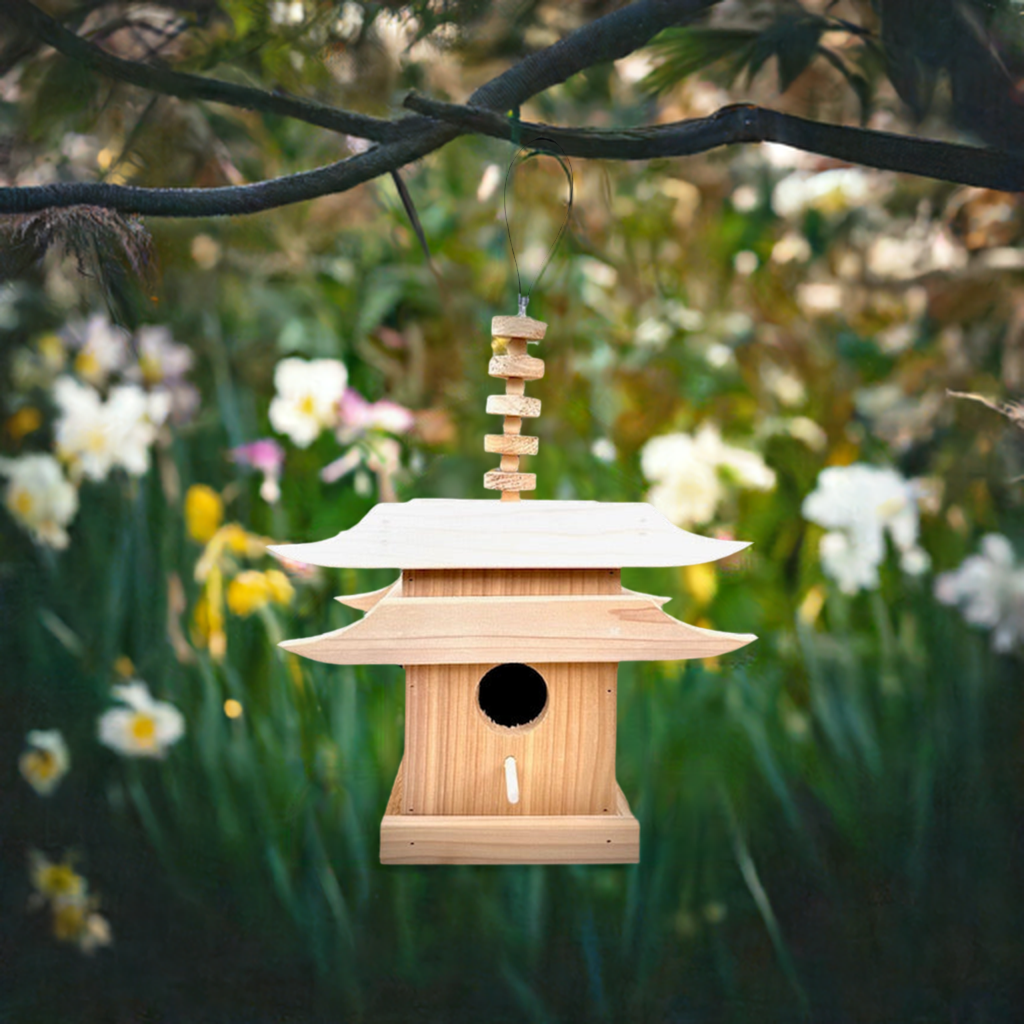 Jinja Asian Style Bird House