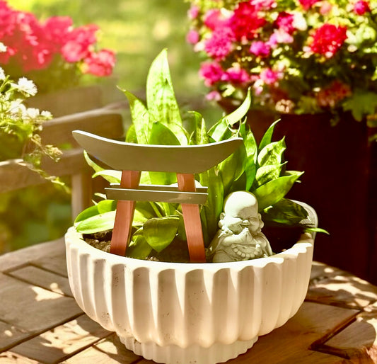 Torii Gate (mini) planter garden pot accessory flowerpot ornament