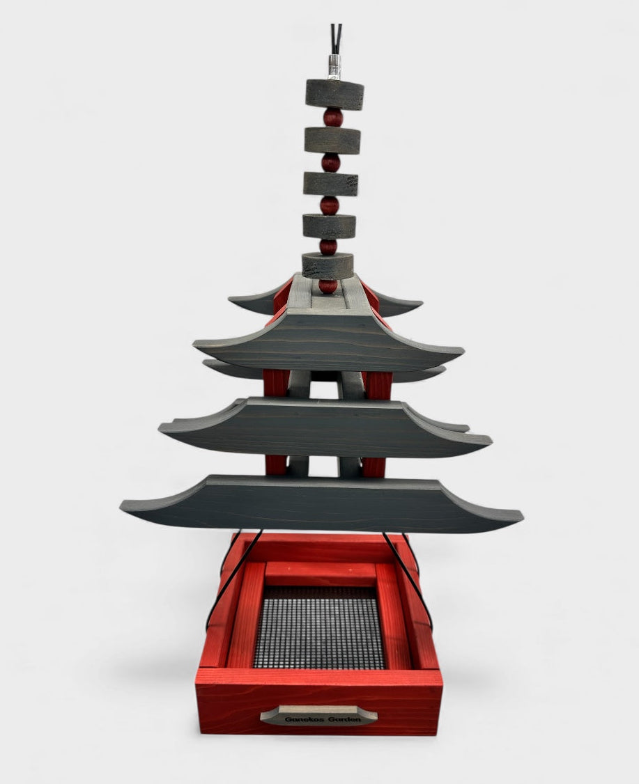 Pagoda Asian Style Bird Feeder