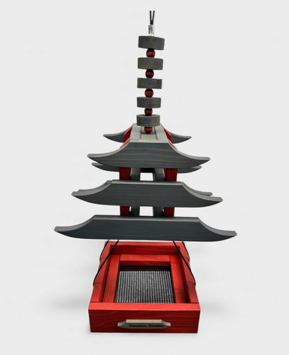 Pagoda Asian Style Bird Feeder