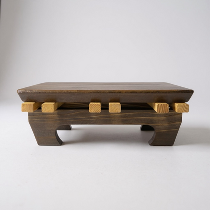 Bonsai stand: Asian styled cedar bonsai plant stand