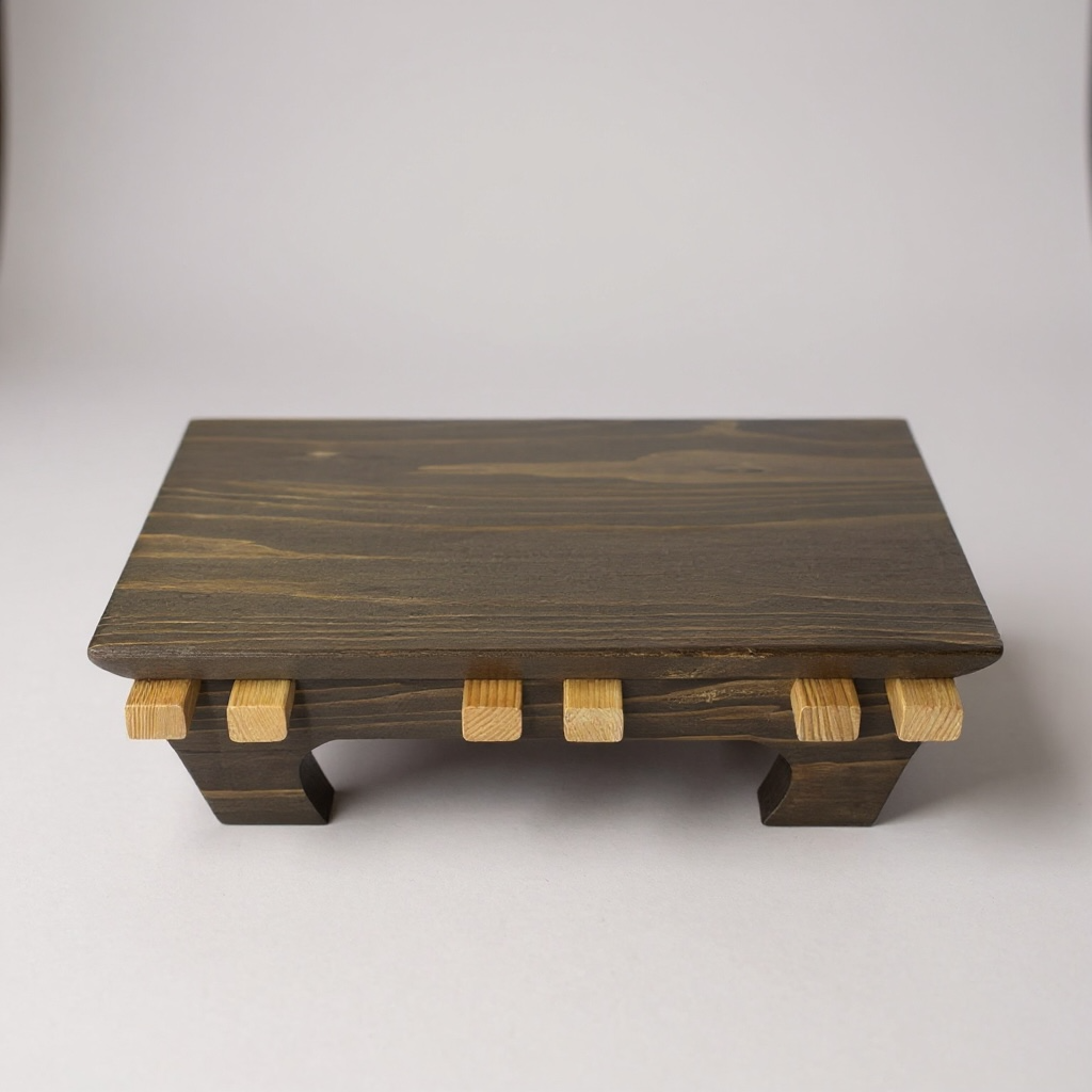 Bonsai stand: Asian styled cedar bonsai plant stand