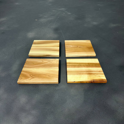 Cedar wood riser: wood display stand, plant stand, bonsai stand