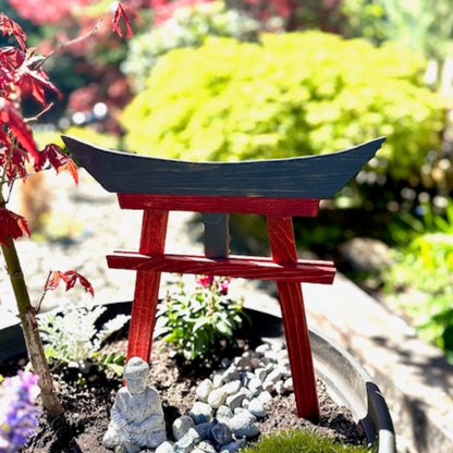 Torii Gate Garden Accessory