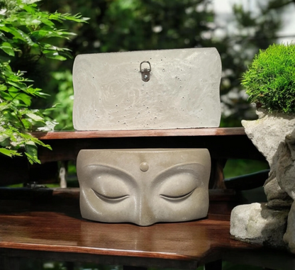 Eyes of the Buddha Stone Statute