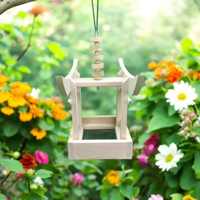 Torii Gate Bird Feeder – Ganeko's Garden & Woodworks