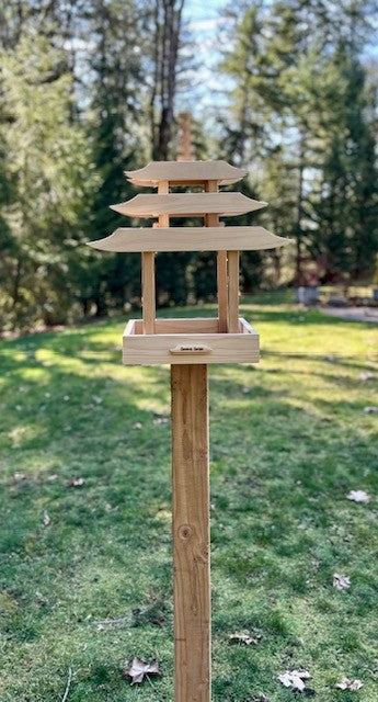 Grand Pagoda XL Asian Style Platform Bird Feeder