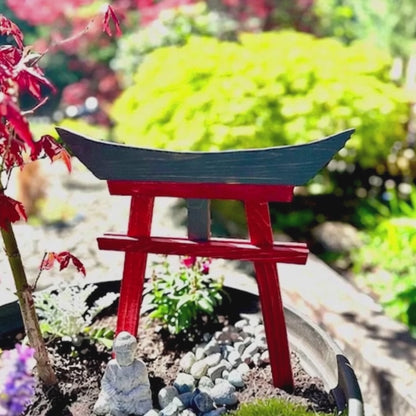 Torii Gate Garden Accessory