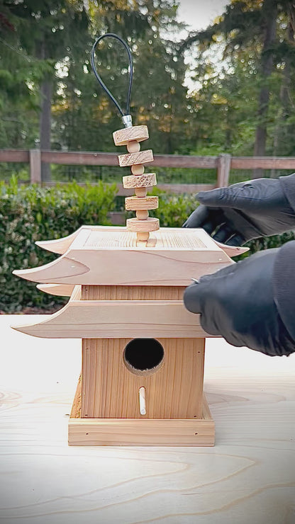 Jinja Asian Style Bird House