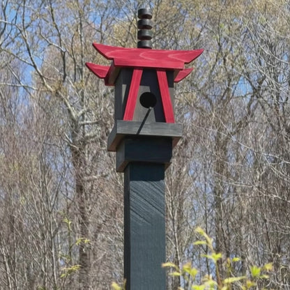 Post Mount for Birdhouse