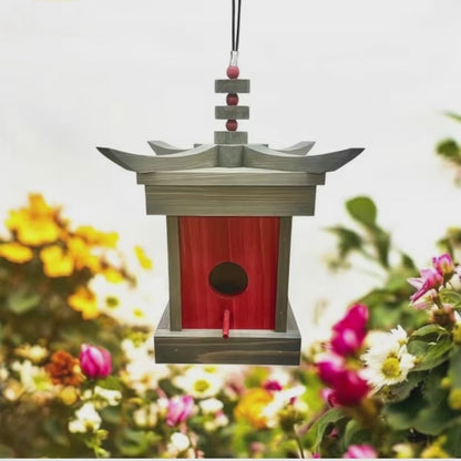 Pagoda Asian Style Bird House